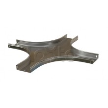 Ответвитель X-образный горизонтальный плавный Hyperline RST-CXS-500-100-0,8-R100-SZ