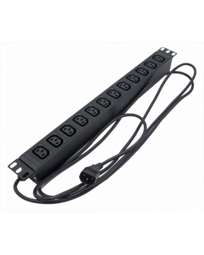 Блок розеток Hyperline SHE19-12IEC-2.5IEC в Октябрьском Блоки розеток Pintop.ru