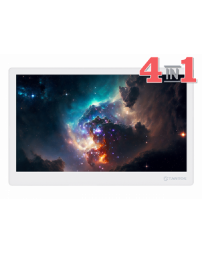 Монитор цветного видеодомофона Tantos Stark HD SE Tuya (White) в Октябрьском Абонентские видеоустройства Pintop.ru