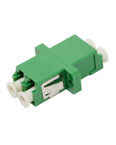 Адаптер оптический LC, SM/APC, корпус SC, дуплексный LANMASTER (LAN-2LCS-AM-APC) в Октябрьском Проходные адаптеры и розетки оптические Pintop.ru