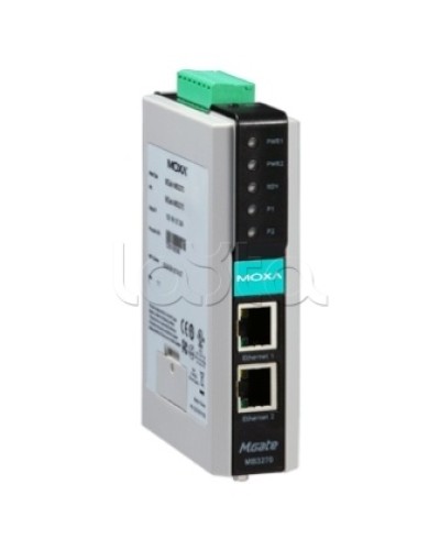 Преобразователь 2-портовый Modbus-RTU/ASCII (RS-232/422/485) в Modbus/TCPMoxa MGate MB3270 в Октябрьском Дополнительное оборудование для ОПС Pintop.ru