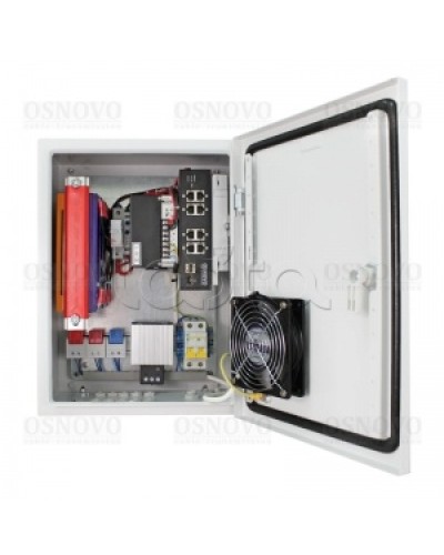 Cтанция базовая, уличная OSNOVO OS-34TB1 в Октябрьском Блоки питания для кожухов и камер Pintop.ru