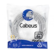Шнур коммутационный Cabeus PC-UTP-RJ45-Cat.5e-10m