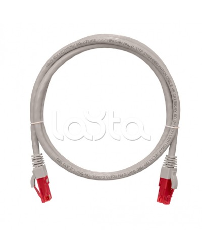 Коммутационный шнур NIKOMAX NMC-PC4UA55B-030-C-GY в Октябрьском Патчкорды (медные) Pintop.ru