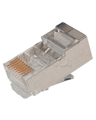 Джек RJ-45 8P8C CAT 5e (экран) (100шт/уп) REXANT 05-1023 в Октябрьском Коннекторы и разъемы Pintop.ru