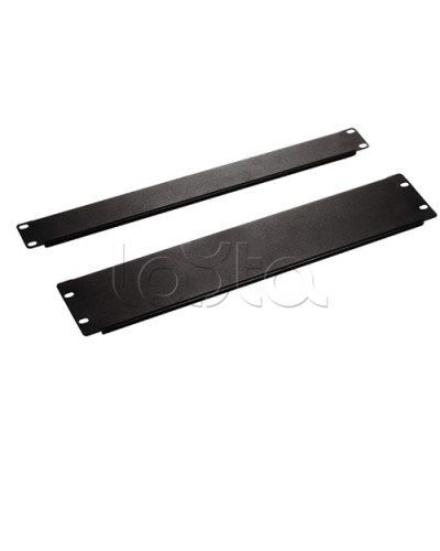 Фальш-панель на 1U Hyperline BPV-1-RAL7035 в Октябрьском Аксессуары для стоек и шкафов Pintop.ru