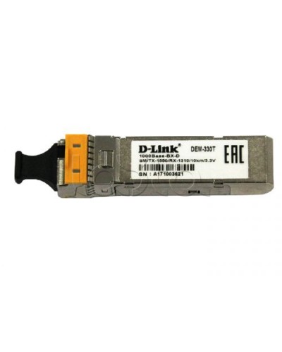 WDM SFP-трансивер D-Link 330T/3KM/A1A в Октябрьском Модули SFP/XFP/GBIC Pintop.ru