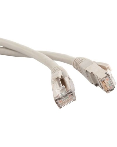 Патч-корд RJ45 FTP кат.6A, 1.0 м, серый LSZH LANMASTER LAN-PC45/S6A-1.0-GY в Октябрьском Патч-корды и пигтейлы Pintop.ru