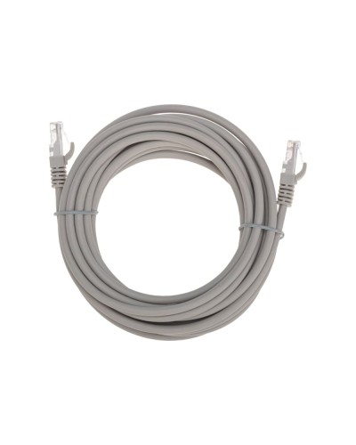 Патч-корд U/UTP, CAT 6, RJ45-RJ45, 26AWG, LSZH, серый, 5м REXANT 02-0290-5 в Октябрьском Патчкорды (медные) Pintop.ru