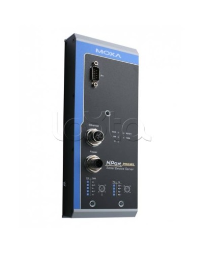 Сервер 1-портовый RS-232/422/485 в Ethernet Moxa NPort 5150AI-M12 в Октябрьском Дополнительное оборудование для ОПС Pintop.ru