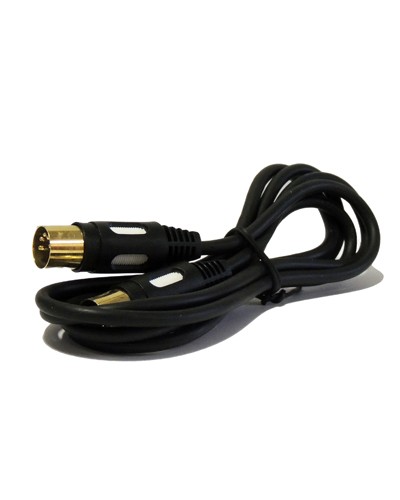 Шнур DIN 5PIN Plug - DIN 5PIN Plug 1.5 м GOLD (10шт/уп) REXANT 17-2522 в Октябрьском Патч-корды и пигтейлы Pintop.ru