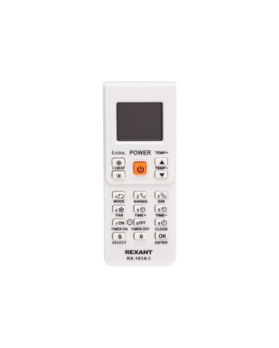 Пульт универсальный для кондиционеров RX-101AII REXANT 38-0103 в Октябрьском Системы видеонаблюдения Pintop.ru