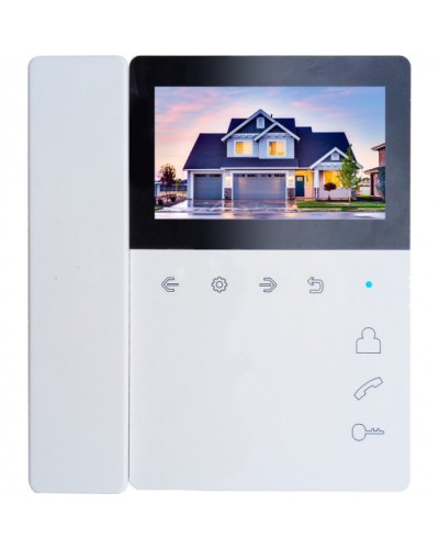 Монитор видеодомофона Tantos Elly S с трубкой в Октябрьском Абонентские видеоустройства Pintop.ru