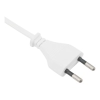 Шнур сетевой 1,5м без розетки белый REXANT (11-1111)