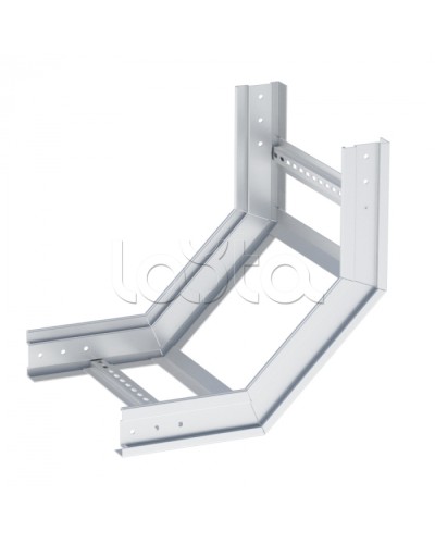 Угол 90 градусов вертикальный внутренний лестничный усиленный 100x400 мм (2 мм) EKF (viltp90100400-2) в Октябрьском Аксессуары для лотков Pintop.ru