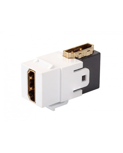 Модуль HDMI keystone 90 градусов, белый Eurolan (16B-HD-04WT) в Октябрьском Модули Keystone Pintop.ru