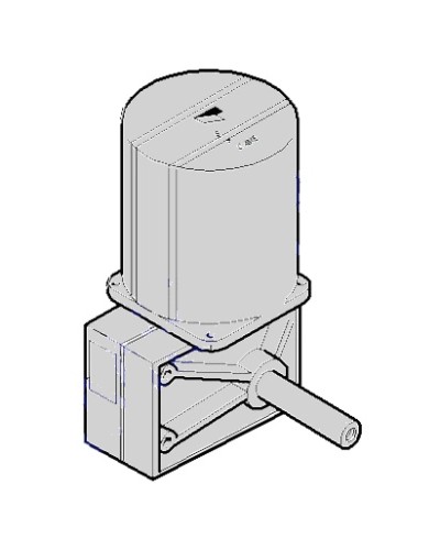 Моторедуктор CAT-X24 Came 119RIX024 в Октябрьском Запчасти для шлагбаумов и автоматики Pintop.ru