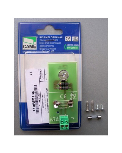 Плата TX DIR Came 119RIR136 в Октябрьском Запчасти для шлагбаумов и автоматики Pintop.ru