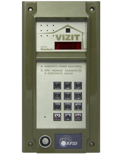 Блок вызова домофона Vizit БВД-М202RTCP в Октябрьском Блоки вызова многоабонентные Pintop.ru