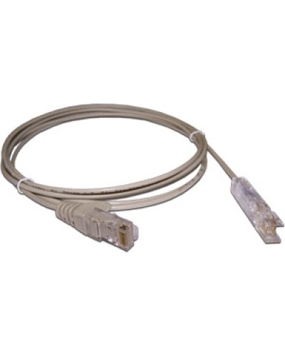 Патч-корд 110 тип - RJ45, 1 пара, UTP, 1.5 м LANMASTER LAN-45-P1-1.5m в Октябрьском Патч-корды и пигтейлы Pintop.ru