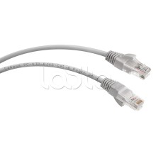 Шнур коммутационный 2xRJ-45/8P8C U/UTP кат.6 (2 м) Cabeus PC-UTP-RJ45-Cat.6-2m