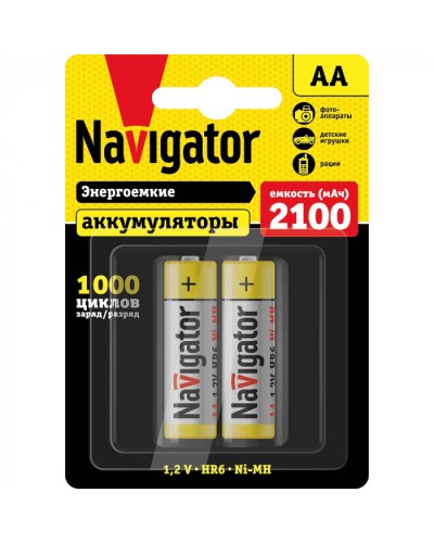 Аккумулятор Navigator 94 463 NHR-2100-HR6-BP2 в Октябрьском Электротехническое оборудование Pintop.ru