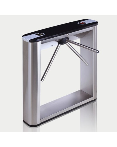 Турникет тумбовый электромеханический с планками антипаника, черной крышкой PERCo-TTD-03.1G (планки антипаника, черная крышка) в Октябрьском Турникеты Pintop.ru