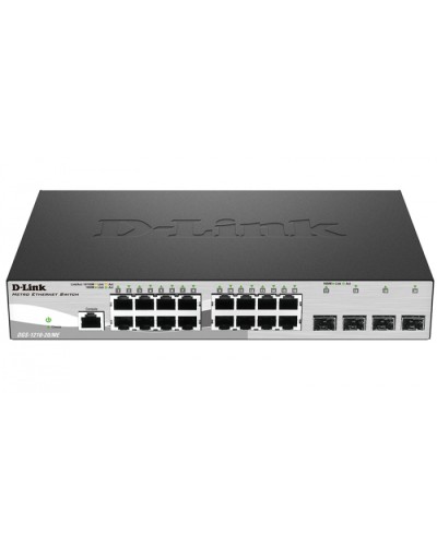 Коммутатор 20-портовый D-Link DGS-1210-20/ME/A1A в Октябрьском Коммутаторы Pintop.ru
