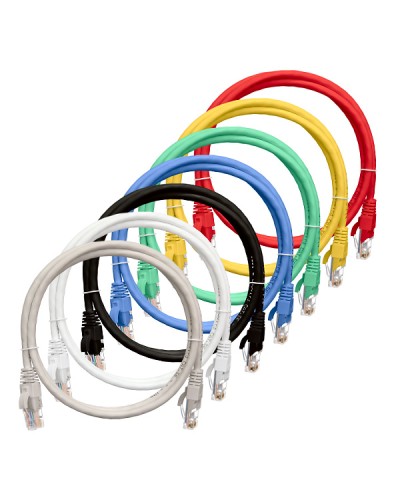 Шнур коммутационный 2хRJ45/8P8C U/UTP кат.5е (NMC-PC4UD55B-050-BL) NIKOMAX в Октябрьском Патчкорды (медные) Pintop.ru