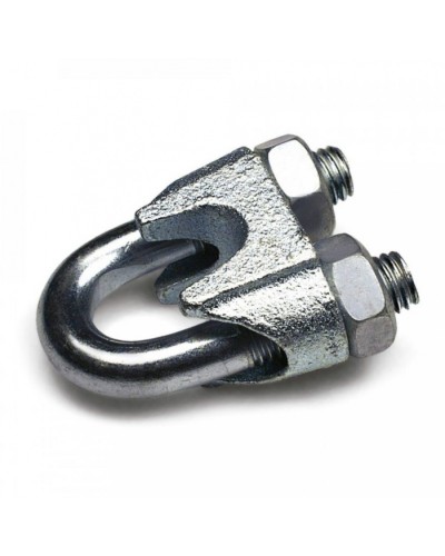 Зажим троса одинарный D4мм тип Слоник DIN 741 (100 шт/уп) Промрукав (PR08.3892) в Октябрьском Держатели, клипсы, скобы Pintop.ru