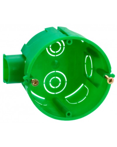 Коробка уст. КМ40004-10 блоч. для тв.стен 68х45 (ст.уз.) IEK (UKT10-068-045-000-A-S) в Октябрьском Распределительные коробки Pintop.ru