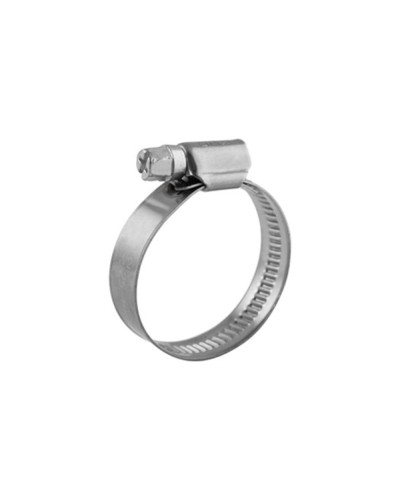 Хомут червячный 20-32/12-0,8мм, нержавеющая сталь W2, (50 шт/уп) REXANT 07-0720-12 в Октябрьском Стяжки-хомуты Pintop.ru