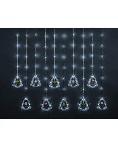 Гирлянда Navigator 95 008 NGF-D034-02 (бахрома елки и фигурки CW 3*0.6м IP20) в Октябрьском Источники света(Лампы) Pintop.ru