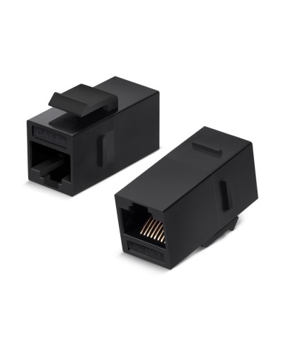 Адаптер проходной Cabeus CA-KJ-8p8c-C5e в Октябрьском Проходные адаптеры RJ-45 и разветвители Pintop.ru