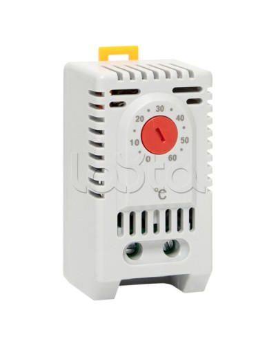 Термостат NC (обогрев) на DIN-рейку 10А 230В IP20 EKF PROxima (TNC10M) в Октябрьском Аксессуары для стоек и шкафов Pintop.ru