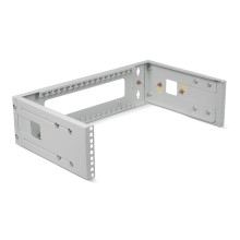 Кронштейн настенный 19" 3U, цвет серый Cabeus NC-3U