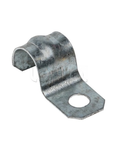 Скоба металлическая однолапковая d12-13 мм (100 шт) EKF PROxima (sm-1-12-13) в Октябрьском Держатели, клипсы, скобы Pintop.ru