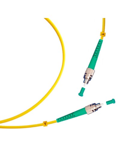 Шнур оптический simplex FC/APC-FC/APC 9/125 sm 10м LSZH Cabeus FOP(s)-9-FC/APC-FC/APC-10m в Октябрьском Патч-корды оптические Pintop.ru