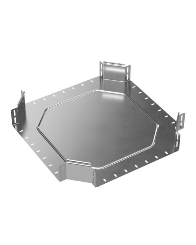 Ответвитель Х-образный Стандарт INOX (AISI 304) 400х100 Промрукав (PR16.3186) в Октябрьском Аксессуары для лотков Pintop.ru