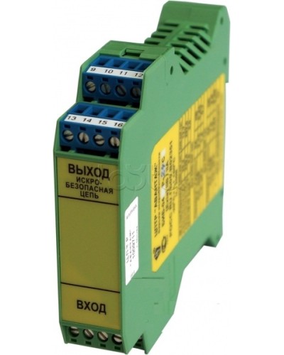 Барьер искробезопасности пассивный компактного исполнения Юмирс БИБ-04Р-24С в Октябрьском Аксессуары для средств охраны периметра Pintop.ru