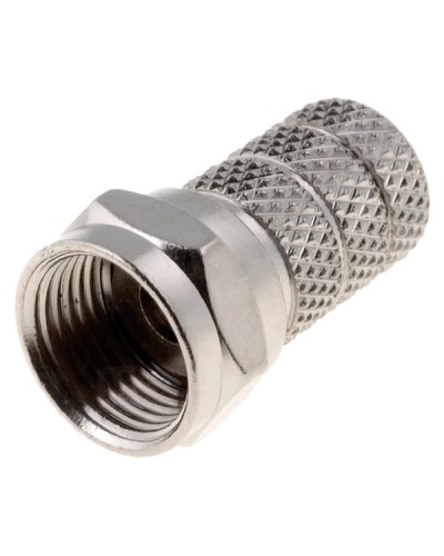 РАЗЪЕМ TS F штекер RG-6 Tantos в Октябрьском Коннекторы Pintop.ru