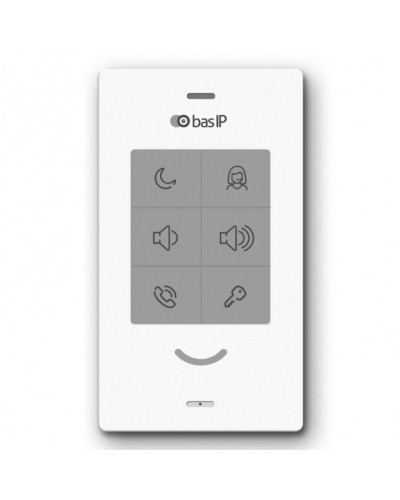 Устройство абонентское BAS-IP SP-03 WHITE в Октябрьском Абонентские аудиоустройства Pintop.ru
