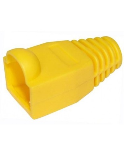 Колпачки защитные для кабеля 6,0мм cat.5, на соединение коннектора с кабелем (желтый) TWT TWT-BO-6.0-YL/100 в Октябрьском Коннекторы Pintop.ru