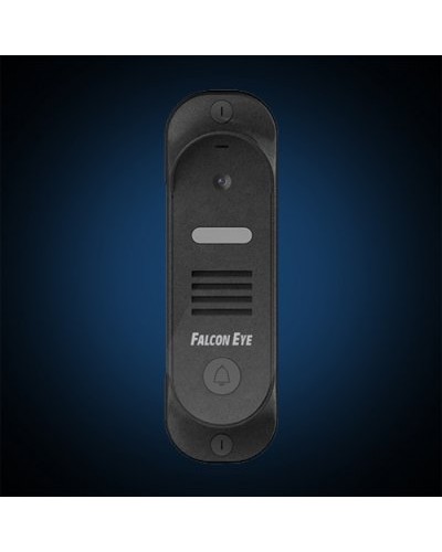 Вызывная панель видеодомофона Falcon Eye FE-Push HD (графит) в Октябрьском Вызывные видеопанели малоабонентные Pintop.ru