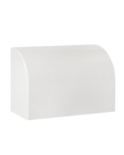 Заглушка (100х40) (2 шт) белая EKF-Plast (ecw-100-40x2) в Октябрьском Крепежные изделия Pintop.ru