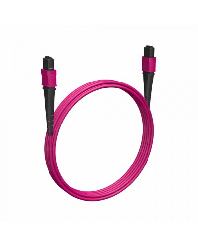 Кабельная сборка MPO(F) -MPO(F)-12 волокон 50/125 OM4, 7 m Cabeus (FOP-50-OM4-12-MPO(F)-12-MPO(F)-B-7m) в Октябрьском Кабельные сборки (оптические) Pintop.ru