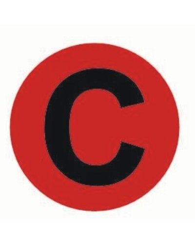 Наклейка C d=20мм EKF PROxima (an-2-9-2) в Октябрьском Аксессуары для стоек и шкафов Pintop.ru