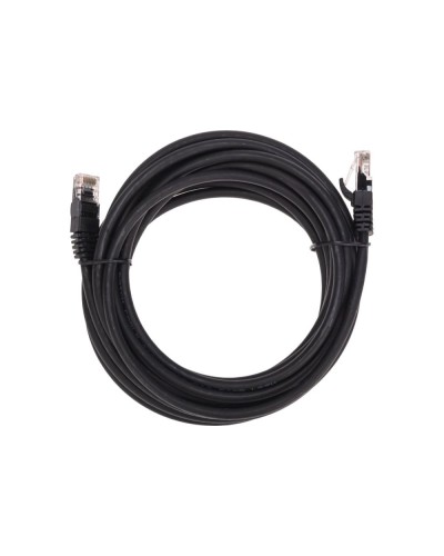 Патч-корд U/UTP, CAT 6, RJ45-RJ45, 26AWG, LSZH, черный, 5м REXANT 02-0292-5 в Октябрьском Патчкорды (медные) Pintop.ru