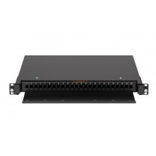 Оптический кросс NIKOMAX NMF-RP24SC-TS-P1-1U-BK