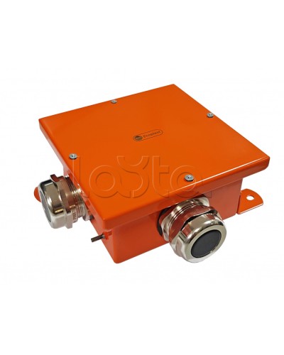 Экопласт SMB165 Коробка металл, огн. E-110,о/п 164х164х65, IP66, 9P, (1,5-6 мм2), оранж. в Октябрьском Распределительные коробки Pintop.ru